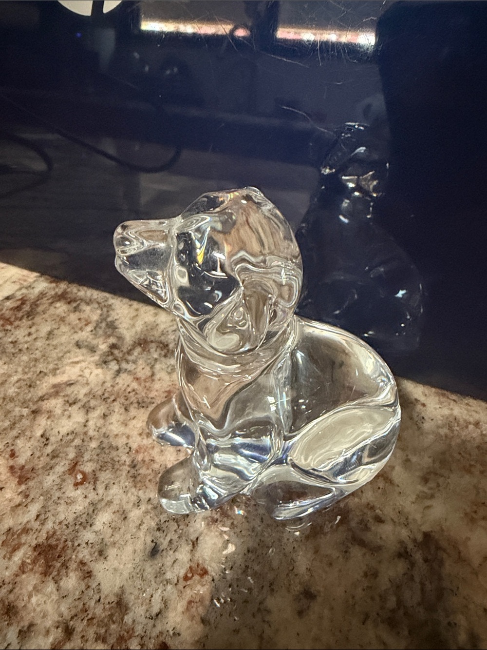 Waterford Crystal Labrador Dog Figurine Home Art -